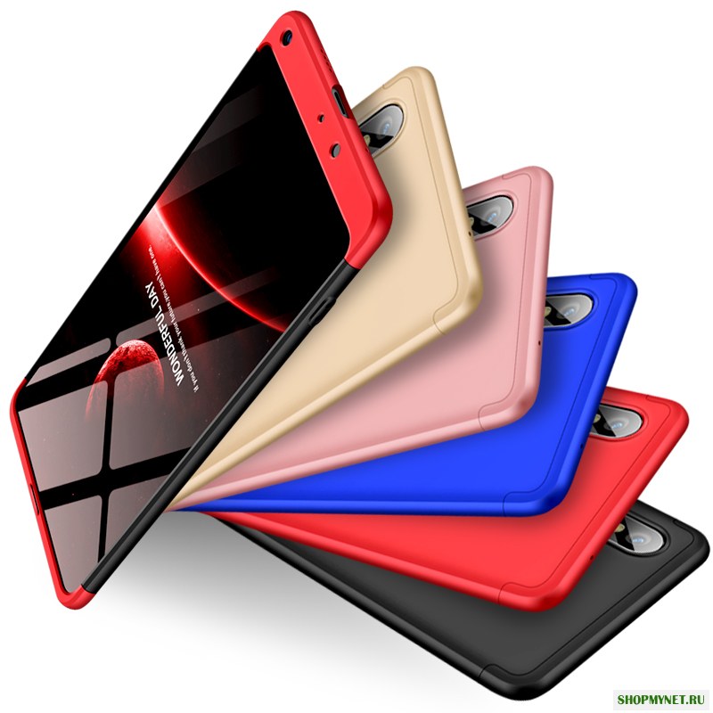 Bakeey ™ 3 in 1 Double Dip 360 ° Полная защита ПК Защитная Чехол Для Xiaomi Mi MIX 2S