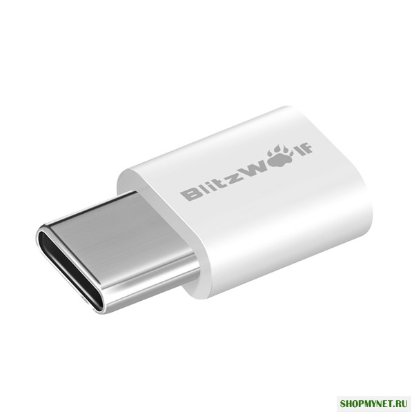 BlitzWolf® BW-A2 USB Тип-C to Micro USB Коннектор USB C Адаптер 2PCS