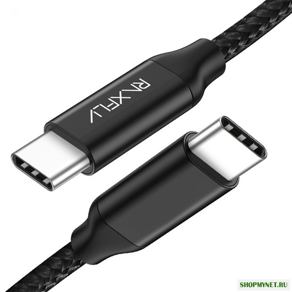 RAXFLY 2.4A Type C Для USB C Кабель для быстрой передачи данных 1M Для Macbook Oneplus 5T Xiaomi Mix 2S S9 +