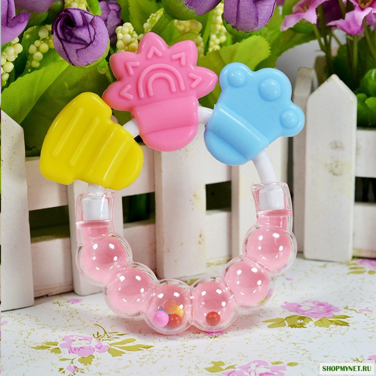 Baby Teethe Chew Toy Teethers Силиконовый