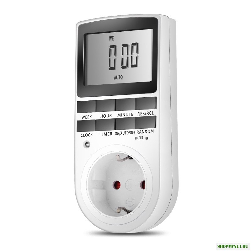 Bakeey ETG-63A AC230V EU Plug Plug-in Digital Дисплей Еженедельный таймер для внутреннего устройства