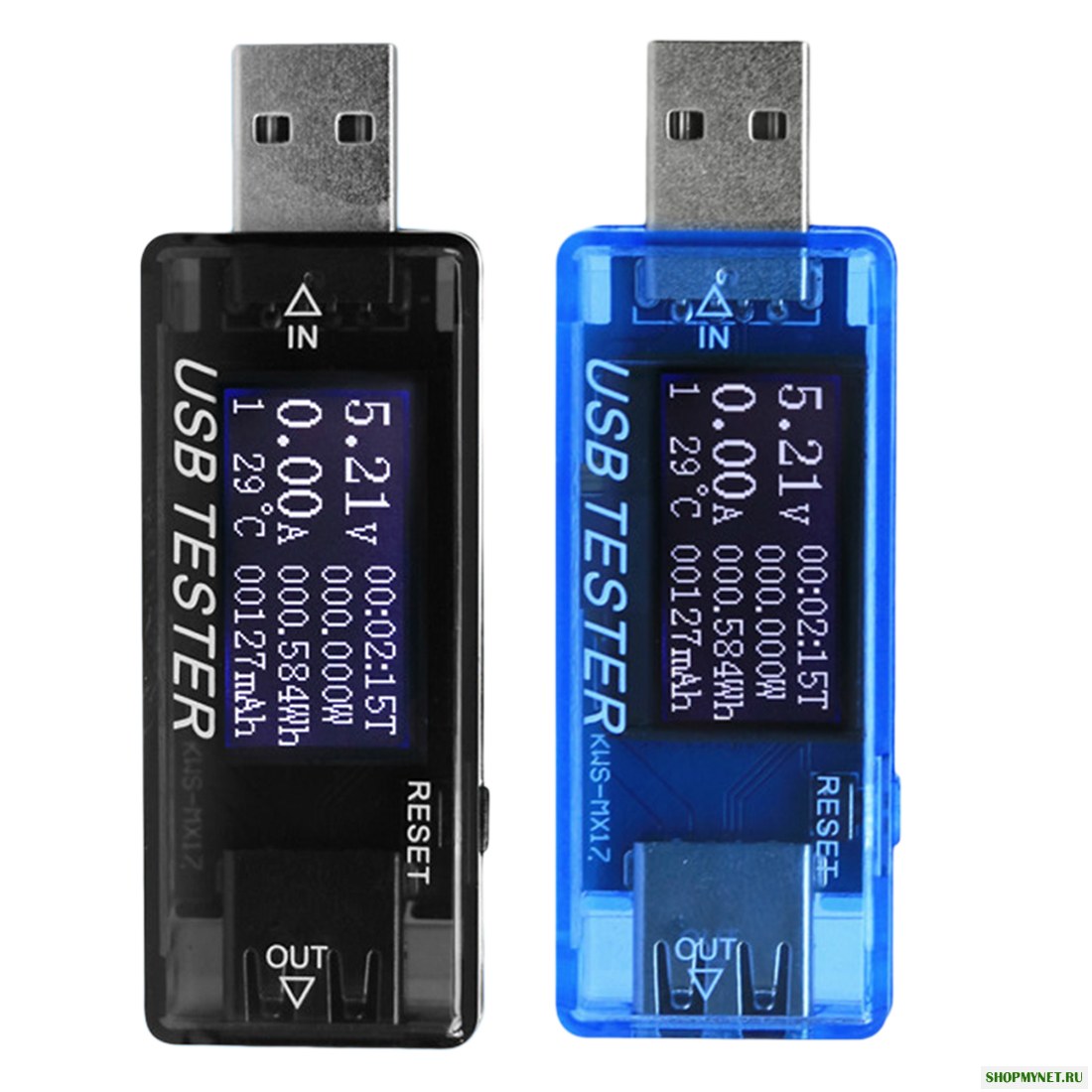 8 в 1 QC2.0 3.0 4-30V Электрическая мощность USB-измеритель напряжения тока Монитор измеритель тока