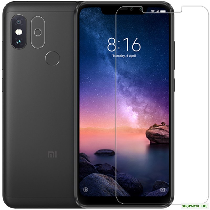 NILLKIN штейн Soft Защитная пленка для экрана + Протектор объектива для Xiaomi Redmi Примечание 6 Pro