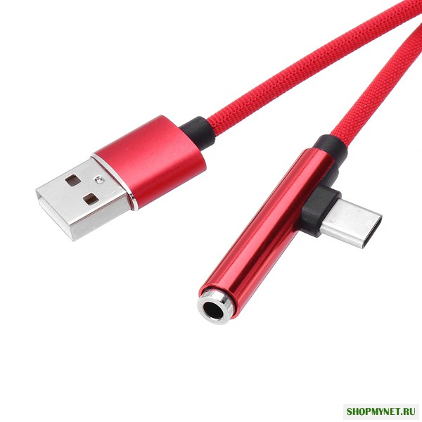 Bakeey 2 in 1 Type C 3,5 мм Jack Audio AUX Быстрый зарядный кабель для передачи данных 1M для Oneplus 6 Xiaomi Mi8 S9