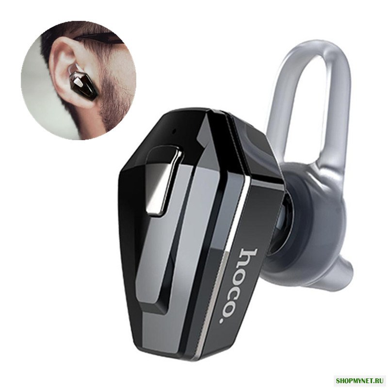 HOCO E17 Business Mini Light Bluetooth Наушник Earbud with Mic для мобильного телефона Xiaomi