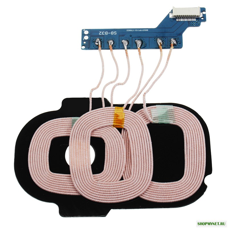 S8-31 PCBA 3 Катушки Type C DIY Складное Qi Беспроводное быстрое зарядное устройство DIY Печатная плата