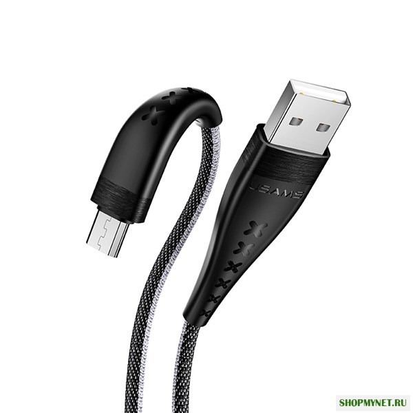 USAMS U11 Micro USB Braided Fast Charging Data Cable 1.2M для Samsung S7 S6 Xiaomi Redmi Note 5
