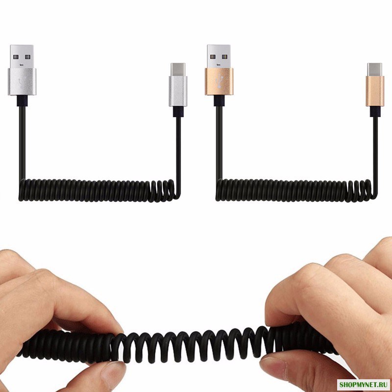 Cafele USB Type-C 1.6m Гибкая лапша USB-кабель для зарядки для Samsung Xiaomi Huawei